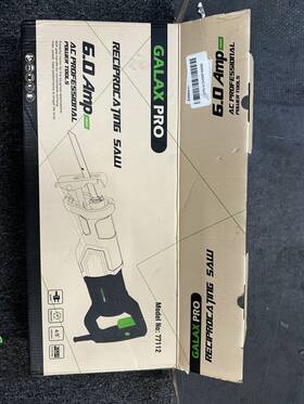 77112 Galax Pro Reciprocating Saw 6.0 Amp Corded Model No