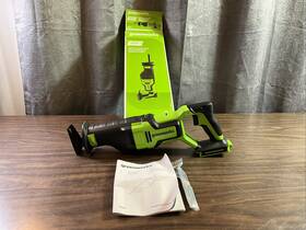 24rs1 Greenworks 48v/24v Dual-volt Reciprocating Saw Tool Only New In Box
