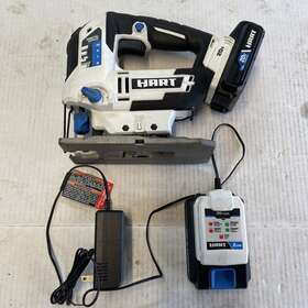 Hpjs01 Hart 20v Brushless Orbital Jig Saw With 2 1.5ah Batteries And Charger.c. 0051