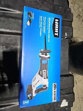 Hprs011b Hart 20-volt Cordless Reciprocating Saw Kit 4.0ah Lithium-ion Battery