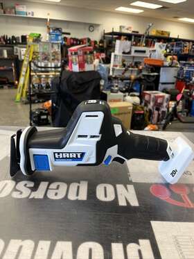 Hprs50 Hart 20-volt Brushless One-handed Battery Reciprocating Saw Tool Only