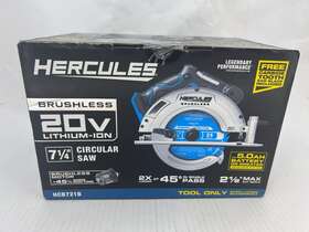 Hercules20v Hercules 193175418807 Brushless Cordless 7-1/4 Inch Circular Saw - Tool Only
