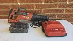2265371 Hilti Sr 6-22 Cordless Reciprocating Saw With Battery And Charger