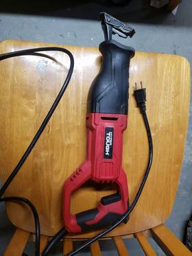 3328-085 Hyper Tough New Design 6.5-amp Corded Reciprocating Saw Free Shipping