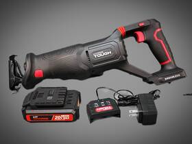 80006 Hyper Tough 20 Volt Brushless Reciprocating Saw With Battery And Charger