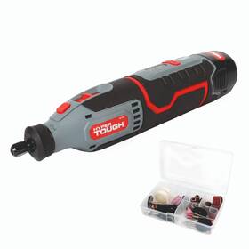 80199 Hyper Tough 12v Max Cordless Rotary Tool With 40-piece Accessory Kit