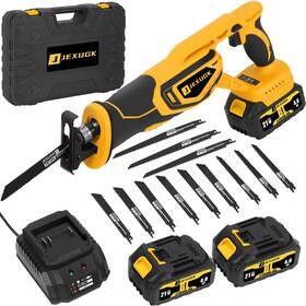 Jexugk 768553576167 Brushless Reciprocating Saw Cordless 21v Max 3500 Spm Rechargeable Sa