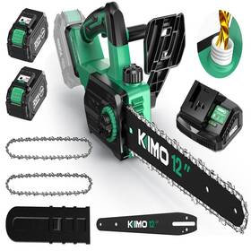 B0fpqp7gcq K I M O. Kimo Mini Electric Chainsaw Cordless With 2 X 4.0ah Battery Charger 34