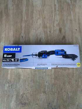 6reciprocating Kobalt 0815562 6 Amp Reciprocating Saw Variable Speed
