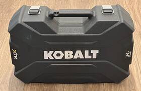 1518746 Kobalt Xtr 24v Brushless Cordless 3 Tool Combo Set Case Only