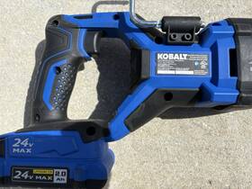 224b-05 Kobalt Brushless 24v Max Reciprocating Saw Lithium-ion 2.0 Ah Battery Included