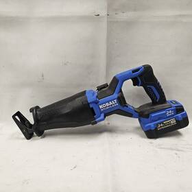 Krs-2248-03 Kobalt 24 Volt Cordless Reciprocating Saw With Battery