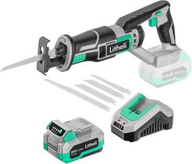 Litheli 214129850457 Reciprocating Saw Cordless Powerful Hand Kit With 20v 4.0 Ah Battery