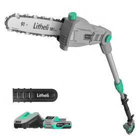 Litheli B08qrrmxdh 20v Pole Chain Saw Battery Powered For Tree Trimming 10 Electric