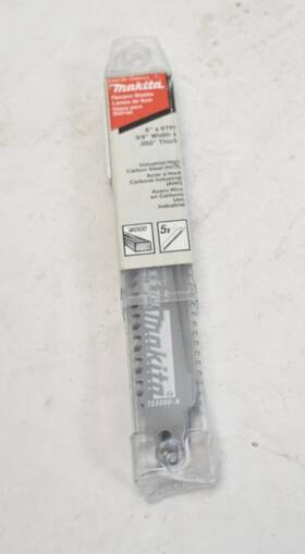 723050-a-5 Makita Wood Cutting Reciprocating Saw Blades 6 Inch X 3/4 Tpi 5 Pack