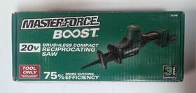 241-0448 Masterforce 20v Brushless Compact Reciprocating Saw Tool-only Brand New