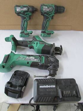 Cv18dbl Metabo Drill Impact Hackzall Oscillatingtool Battery Charger Nice