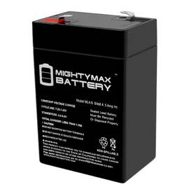 1000010162 Mighty Max Battery 744110590722 Ml4-6 - 6-volt 4.5ah Replaces Chloride1000010149 Plus Charger
