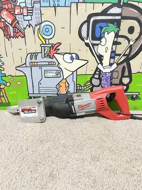 03596529973 Milwaukee Centerfire Super Shear 2 Ct53-0002 Open Cell Insulation Trimmer Corded
