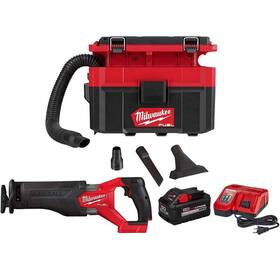 2821-20-48-59-1880 Milwaukee 0970-20 -2821-20-48-59-1880 M18 Fuel Packout 18-volt 2.5 Gal. Lithium-ion Cordless Wet/dry Vacuum