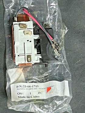 23-66-1719 Milwaukee New Genuine Milwuakee Sawzall Switch