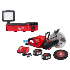 2356-20-2786-22hd Milwaukee M12 12v Lithium-ion Cordless Packout Flood Light And M18 18v 9 Inch Cut