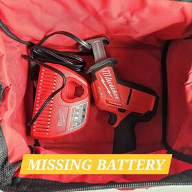2520-20-48-59-2401 Milwaukee 2520-20 48-59-2401 M12 Fuel 12v Hackzall Reciprocating Saw& Charger
