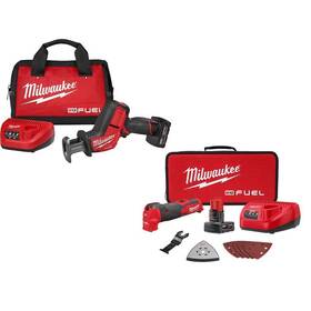 2520-21xc-2526-21xc Milwaukee Reciprocating Saw Kit Oscillating-tool 12v Li-ion Brushless