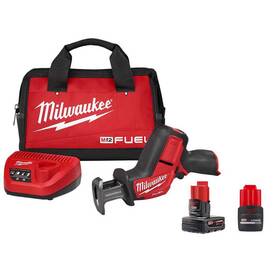 2520-21xc-48-11-2425 Milwaukee M12 Fuel 12v Lithium-ion Brushless Cordless Hackzall Kit With Xc 4.0 And