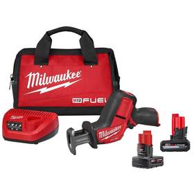 2520-21xc-48-11-2450 Milwaukee Hackzall Reciprocating Saw Kit 12v Li-ion Cordless With 5.0 Ah Battery