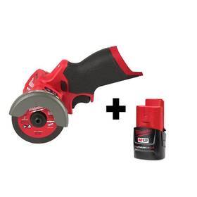 2522-20-48-11-2420 Milwaukee Circular Saw 12v Li-ion Cordless Cut Off 20000rpm Spindlelock Toolonly