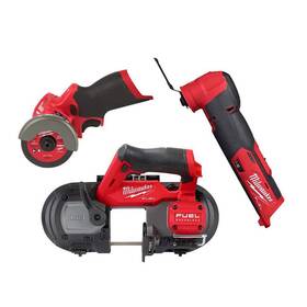 2529-20-2526-20-2522-20 Milwaukee M12 Fuel 12-volt Lithium-ion Cordless Compact Band Saw And 3