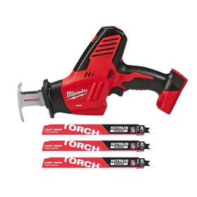 2625-20-48-00-5362 Milwaukee M18 18v Lithium-ion Cordless Hackzall Reciprocating Saw With 9 Inch 8 Tpi Torch