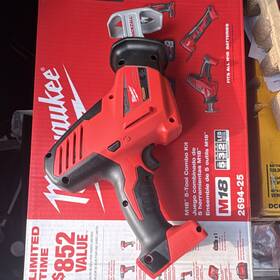 2694-25 Milwaukee M18 Hackzall Reciprocating Saw Battery 18v Red/black