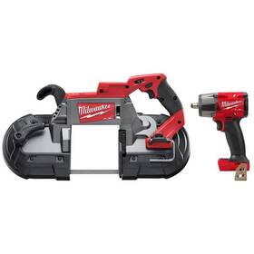 2729-20-2962-20 Milwaukee Deep Cut Band Saw Impact Wrench 1/2 Inch 18v Li-ion Brushless Cordless