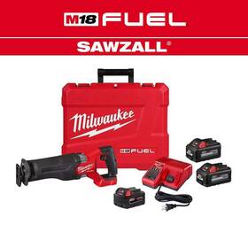 2821-21-48-11-1862 Milwaukee Sawzall Reciprocating Saw Kit 18v Li-ion Brushless 2 6ah Batteries