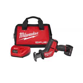 Milwaukee 445028631653 M12 Fuel 12v Lithium-ion Brushless Cordless Hackzall Reciprocating Saw Kit With On