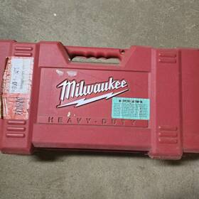 6500-831 Milwaukee Sawzall Corded Reciprocating Saw Red Black With Case And Blades