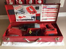 6516-02 Milwaukee Cordless 18v Reciprocating Heavy Duty Saw With Battery Case