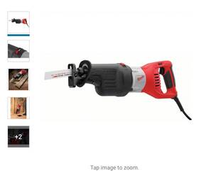 6519-20 Milwaukee Sawzall Reciprocating Saw - Black/red