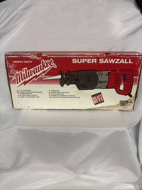 6528-6 Milwaukee Heavy-duty Super Sawzall Open Box