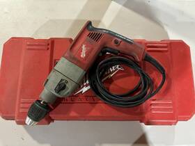 6529 Milwaukee Heavy Duty Drill Reciprocating Saw With Case And Blades Tested