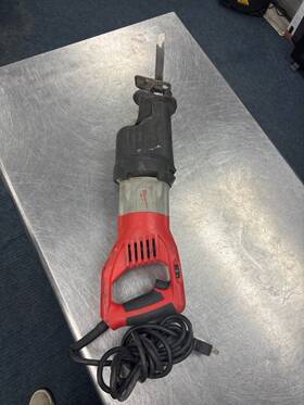 Quc025307 Milwaukee 6530-21 Used Tools Corded Sawzall Reciprocating Saw