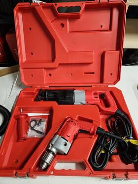 6537-23 Milwaukee Professional Combo Kit Magnum Drill And Super Sawzall