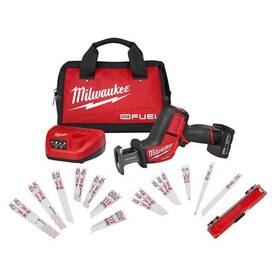 Milwaukee 888234578188 Hackzall Reciprocating Saw Kit 12v Brushless With Blade Set 26-piece