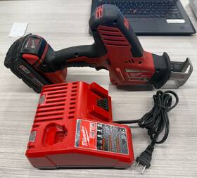 Mil2625-1828-1812 Milwaukee 2625-20 18v Hackzall With Xc 5.0ah Battery And Charger On Sale Now
