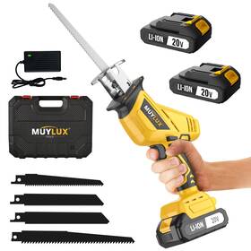 B0dthrd6xw Muylux Cordless Reciprocating Saw Electric With Battery And Charger 20v P