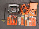 7535 No.7535 Speed Black Decker Vintage 2 Jig Saw W 21 Assorted Blades Nice