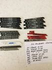 No Names Jig Saw Blades Various Stanley Lenox Usa Swissmade