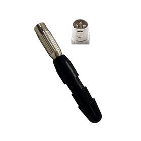 Nh2023b204 Nuhui Vac U Lock Accessories 3 Xlr Male Connector 3-pins For Reciprocating Saw Adap